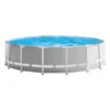 Piscina Intex Prisma Frame Gris Ø457x122cm