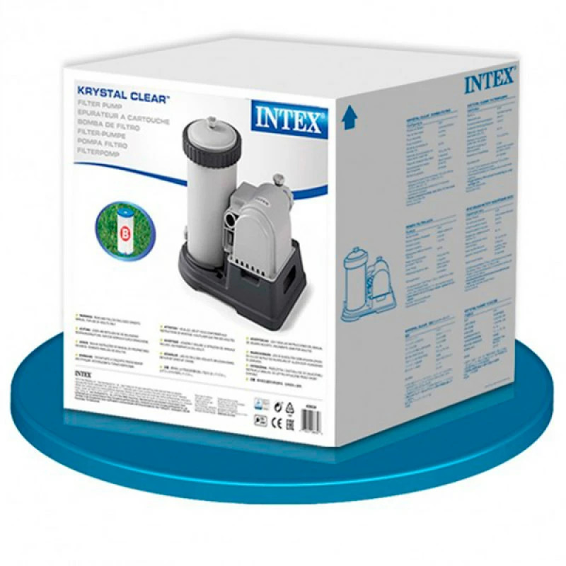 Intex Depuradora Cartucho Krystal 9.463 L/h 4 Intex Depuradora Cartucho Krystal 9.463 L/h - Imagen 4