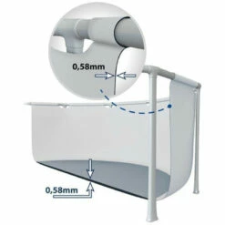 Piscina Intex Prisma Frame Rectangular 400x200x100cm -GRE Ventas caracteisticas piscina prisma 488x244x107cm de intex 1 1