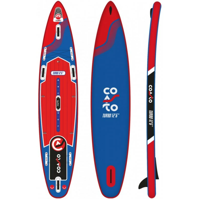 Tabla Hinchable SUP Coasto Turbo 12'6" 2 Tabla Hinchable SUP Coasto Turbo 12'6" - Imagen 2