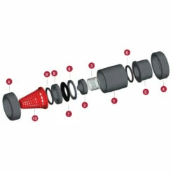 Válvula Antirretorno Uniblock PVC EPDM Roscar -GRE Ventas despiece valvula cepex 2 1 1 1 1 1