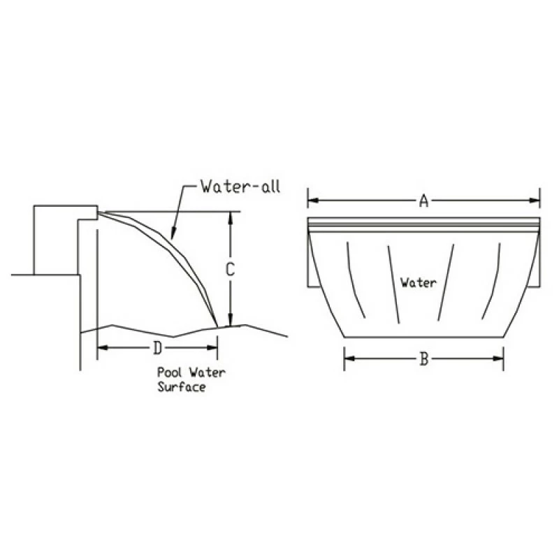 Cascada SilkFlow De Astralpool 3 Cascada SilkFlow De Astralpool - Imagen 3