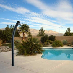 Ducha Solar Jolly Inox 33 L Formidra -GRE Ventas ducha solar aluminio jolly 33l piscina