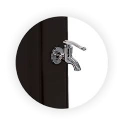 Ducha Solar Happy 4 X 4 Poolstar -GRE Ventas enjuague pies ducha solar happy 4x4 1