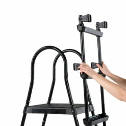 Piscina Black Limited 400x200x122cm -GRE Ventas escalera detalle elevar piscina exit cuero