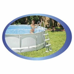 Escalera Piscina Intex 122 Cm -GRE Ventas escaleras piscinas intex elevadas