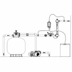 Equipo Desinfección Poolstyle Nano Tech UV-C -GRE Ventas esquema poolstyle nanotech uv