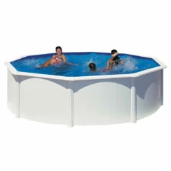Piscina Desmontable Circular Gre Starpool 120cm -GRE Ventas gre starpool circular blanca 120 350 estructura