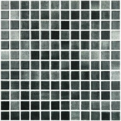 Gresite Color Negro Serie Niebla 2m²