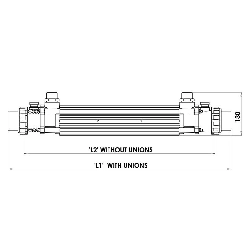 Intercambiador De Calor G2 Titanio Digital 3 Intercambiador De Calor G2 Titanio Digital - Imagen 3