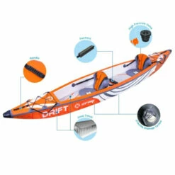 Kayak Hinchable Drift De Zray -GRE Ventas kayak drift prestaciones