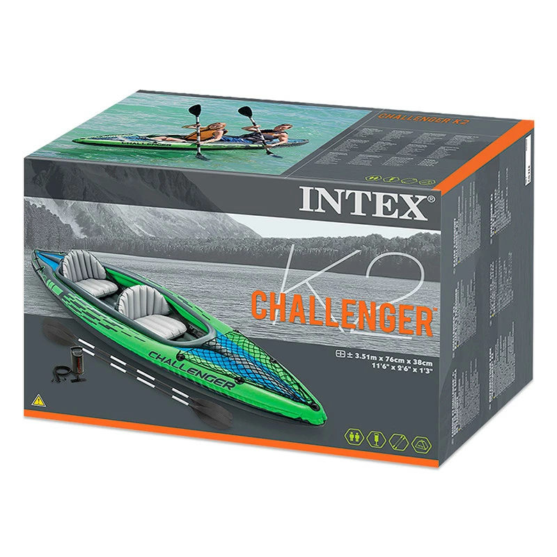Kayak Challenger K2 Intex 3 Kayak Challenger K2 Intex - Imagen 3