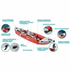 Kayak Hinchable PRO K2 Para 2 Personas De Intex 27 Kayak Hinchable PRO K2 Para 2 Personas De Intex -GRE Ventas kayak hinchable k2 pro 2 personas intex detalles