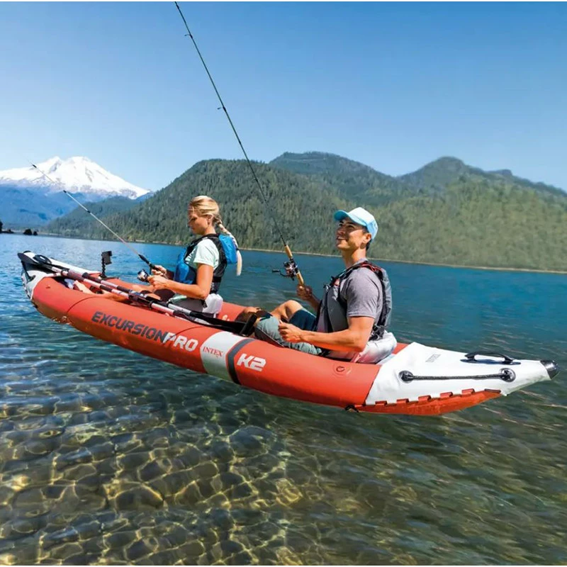 Kayak Hinchable PRO K2 Para 2 Personas De Intex 4 Kayak Hinchable PRO K2 Para 2 Personas De Intex - Imagen 4