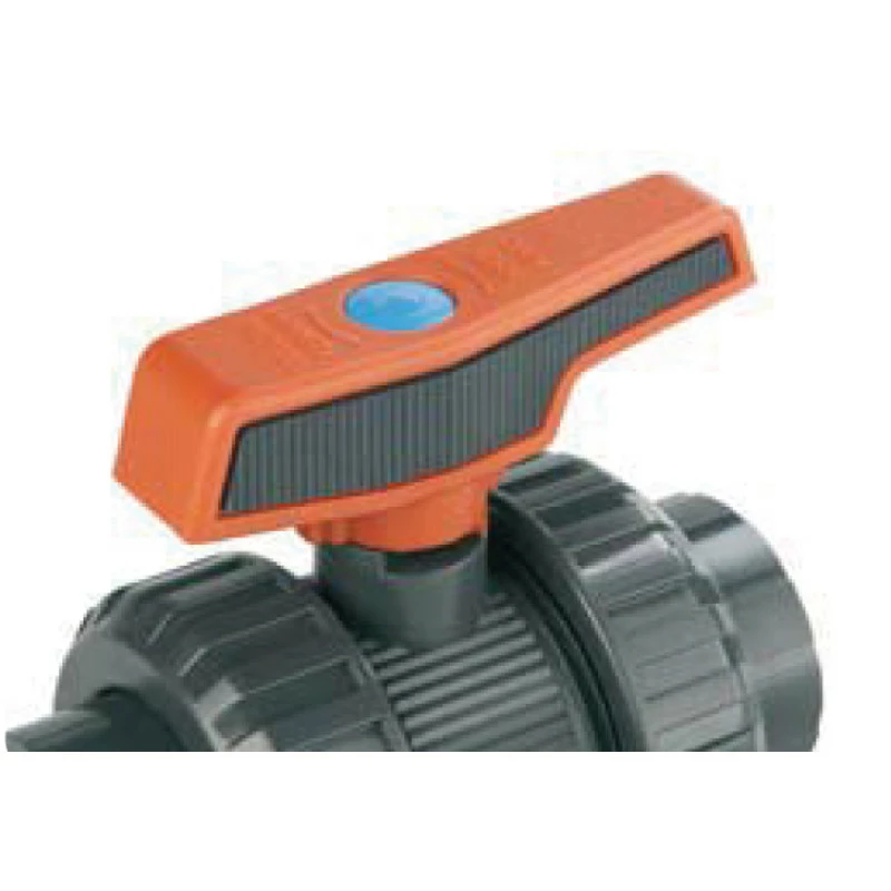 Válvula De Bola Standard PVC Teflón - FPM Roscar 2 Válvula De Bola Standard PVC Teflón - FPM Roscar - Imagen 2