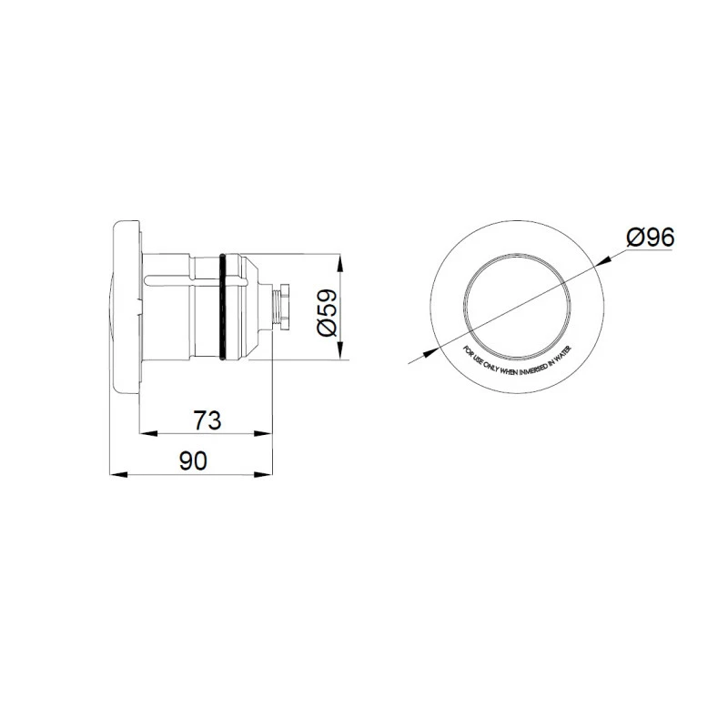 Proyector Led Lumiplus Mini V2 Acople Rápido Astralpool 2 Proyector Led Lumiplus Mini V2 Acople Rápido Astralpool - Imagen 2
