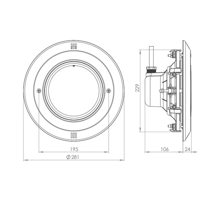 Proyector LED Lumiplus Essential PAR56 2 Proyector LED Lumiplus Essential PAR56 - Imagen 2
