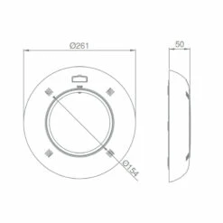 Proyector Plano Led Lumiplus Essential -GRE Ventas medidas proyector plano essential