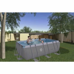 Jilong Piscina Rectangular Steel Frame 4x2x1m -GRE Ventas piscina jilong tubular 17726