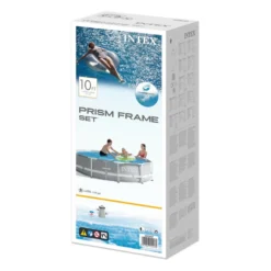 Intex Piscina Prisma Frame 305 X 76 Con Depuradora -GRE Ventas piscina prisma frame 305x76 depuradora caja