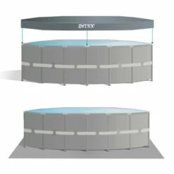Piscina Intex Prisma Frame 427x107cm 9 Piscina Intex Prisma Frame 427x107cm -GRE Ventas piscina ultraframe 427x107 cobertor tapiz 1