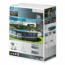Piscina Desmontable Ultra XTR 610 X 122 Cm Intex -GRE Ventas piscina ultraframe 610x122 caja 1