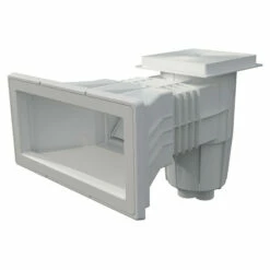 Skimmer Boca Ampliación Con Tapa Cuadrada Piscina Liner Y Prefabricada