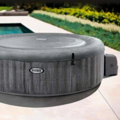 Spa Hinchable Intex Purespa Greywood 6 Personas -GRE Ventas spa intex purespa greywood deluxe 6 cubierta